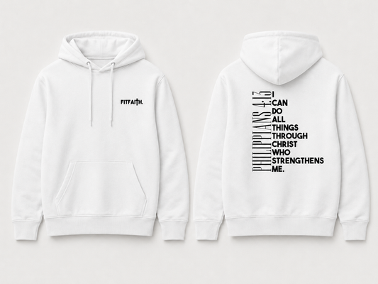FITFAITH.™ - Philippians 4:13 Hoodie
